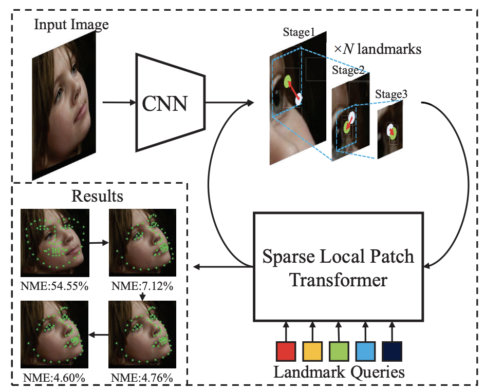 Sparse Local Patch Transformer architecture